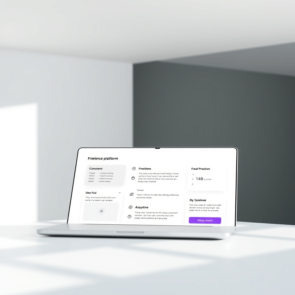 Freelancer platform interface